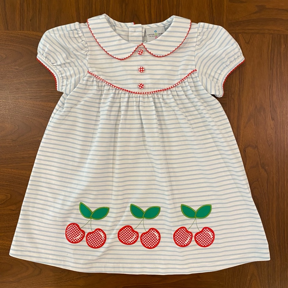Castles and Crowns 4T Cherry Dress